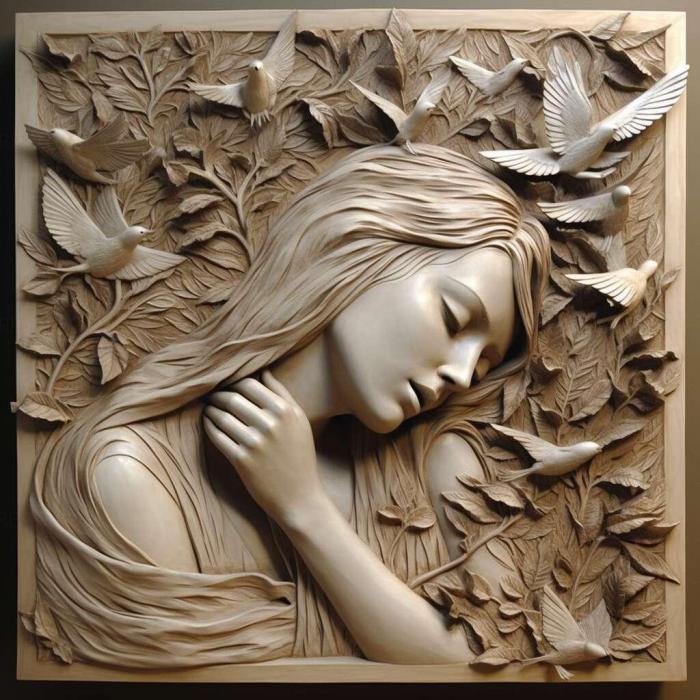 نموذج ثلاثي الأبعاد لآلة CNC 3D Art 